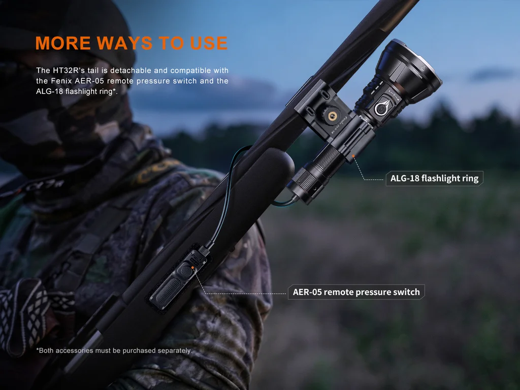 Fenix HT32R Multi-Mode Outdoor Hunting Flashlight — view 9