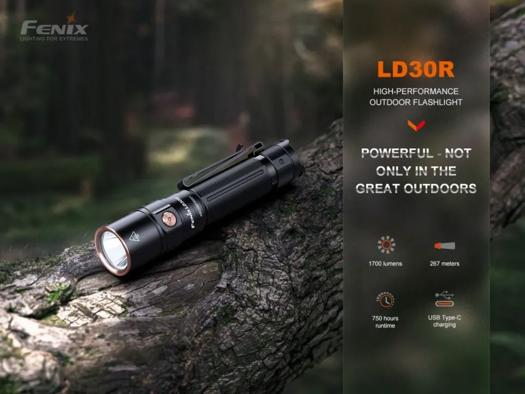 Fenix LD30R High-Performance Outdoor Flashlight