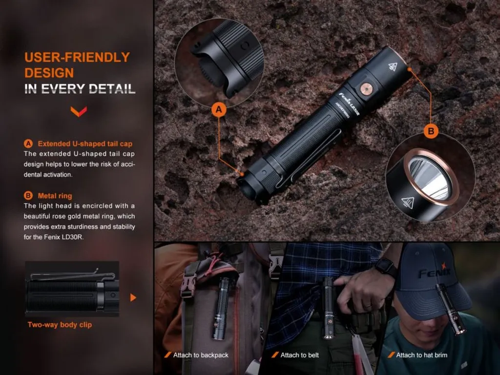 Fenix LD30R High-Performance Outdoor Flashlight - view 7
