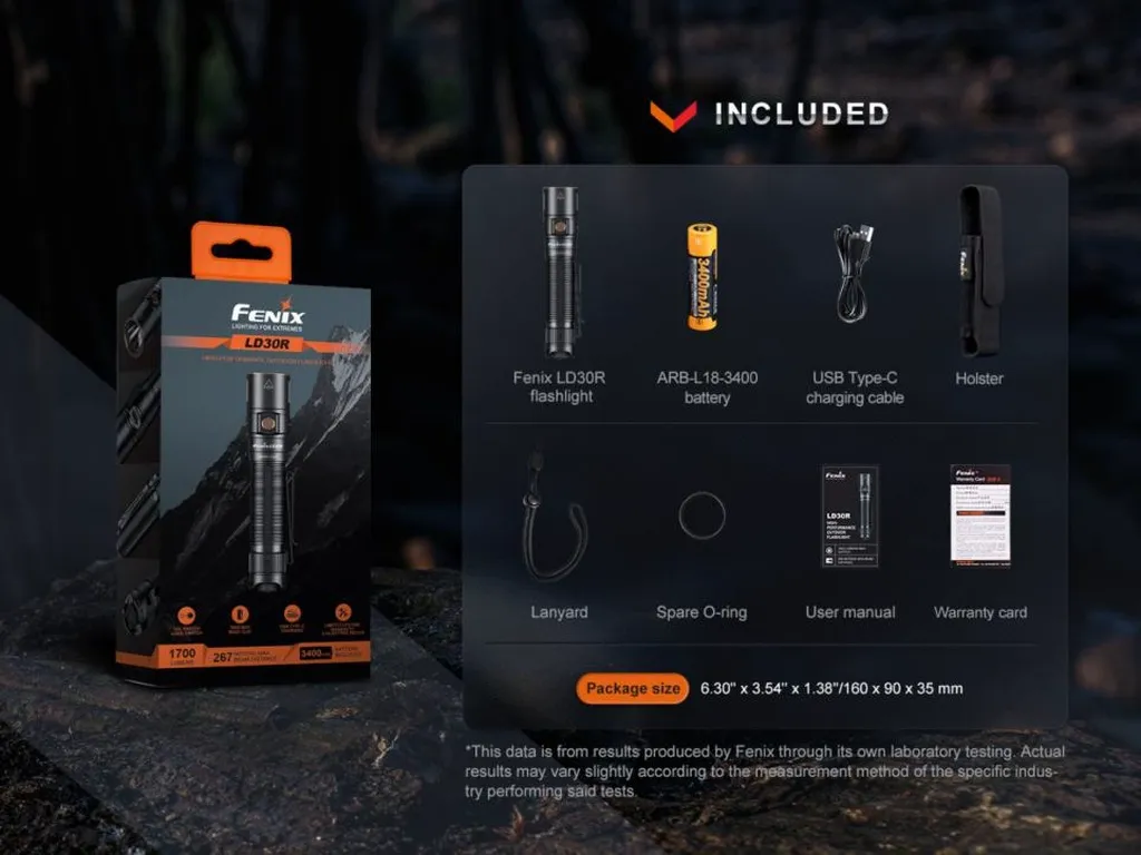 Fenix LD30R High-Performance Outdoor Flashlight - view 14
