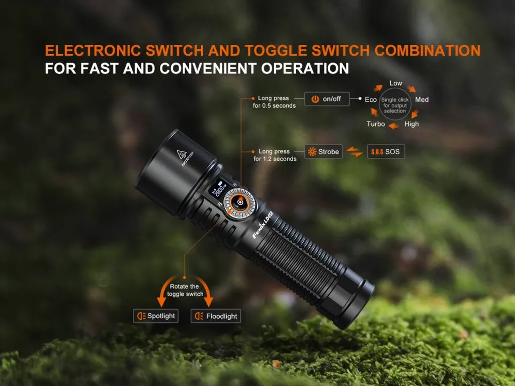 Fenix LD45R Digital Focusing Outdoor Flashlight - view 3