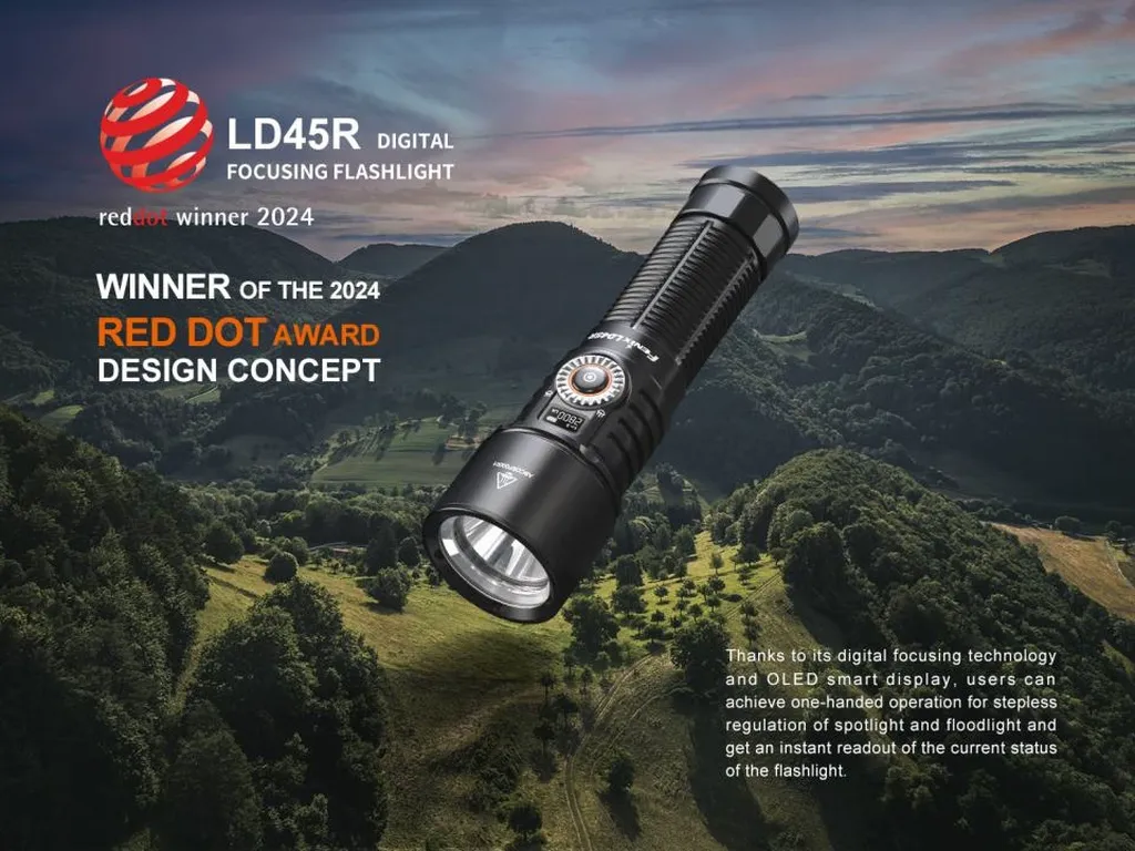Fenix LD45R Digital Focusing Outdoor Flashlight - view 4