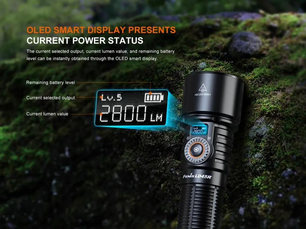 Fenix LD45R Digital Focusing Outdoor Flashlight - view 7