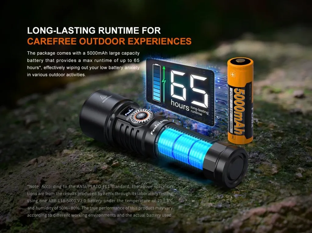 Fenix LD45R Digital Focusing Outdoor Flashlight - view 12