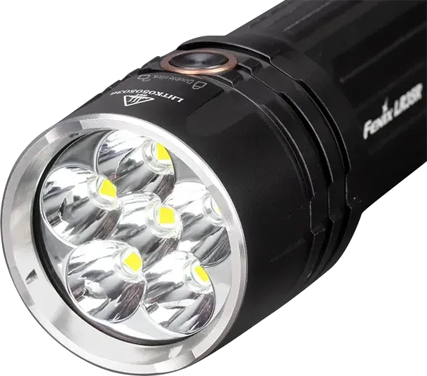 Fenix LR35R Super Bright Rechargeable Flashlight — detail view 4
