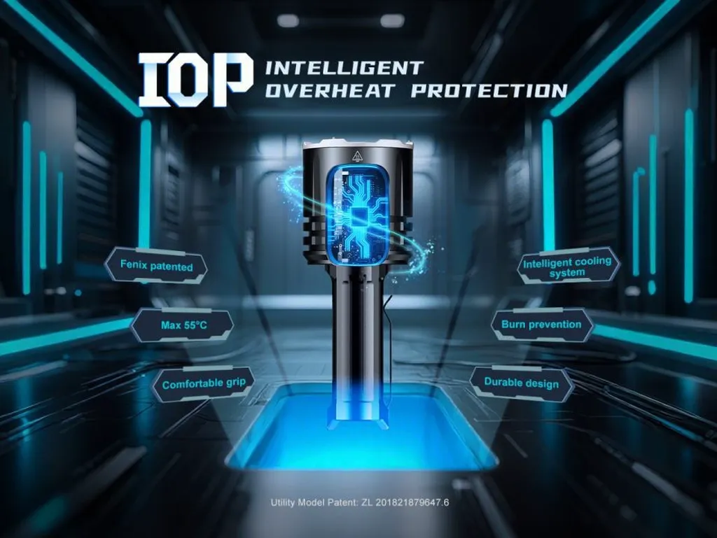 Fenix LR35R PRO Super Bright Palm-Sized Searching Flashlight - view 13