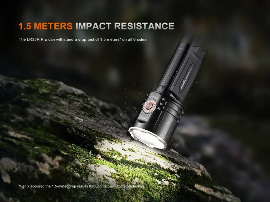 Fenix LR35R PRO Super Bright Palm-Sized Searching Flashlight - view 15