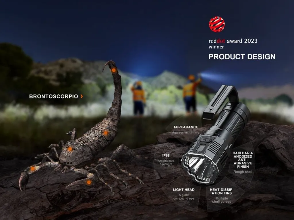 Fenix LR60R Ultra Bright Handheld Searching Flashlight - view 4