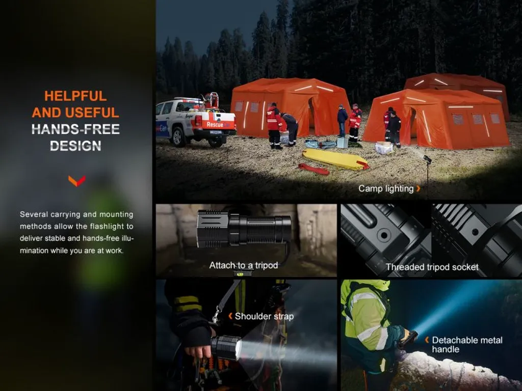 Fenix LR60R Ultra Bright Handheld Searching Flashlight - view 9