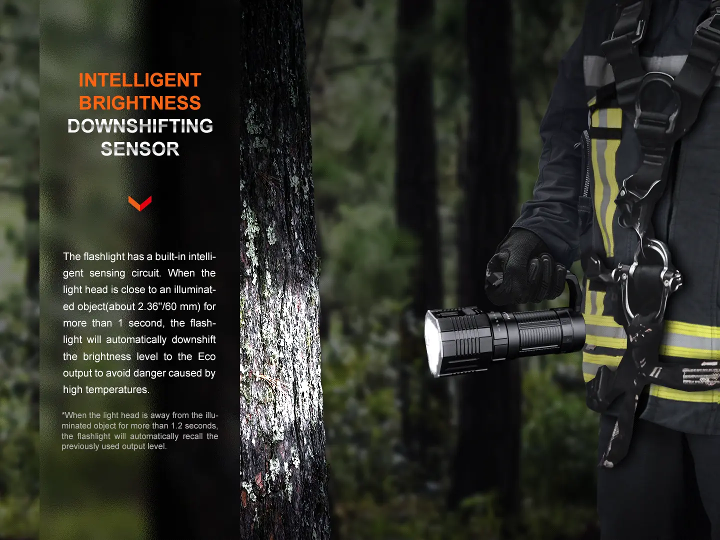 Fenix LR60R Ultra Bright Handheld Searching Flashlight - view 12
