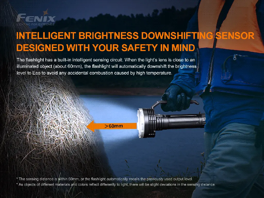 Fenix LR80R Super Bright Handheld Searching Flashlight - view 5