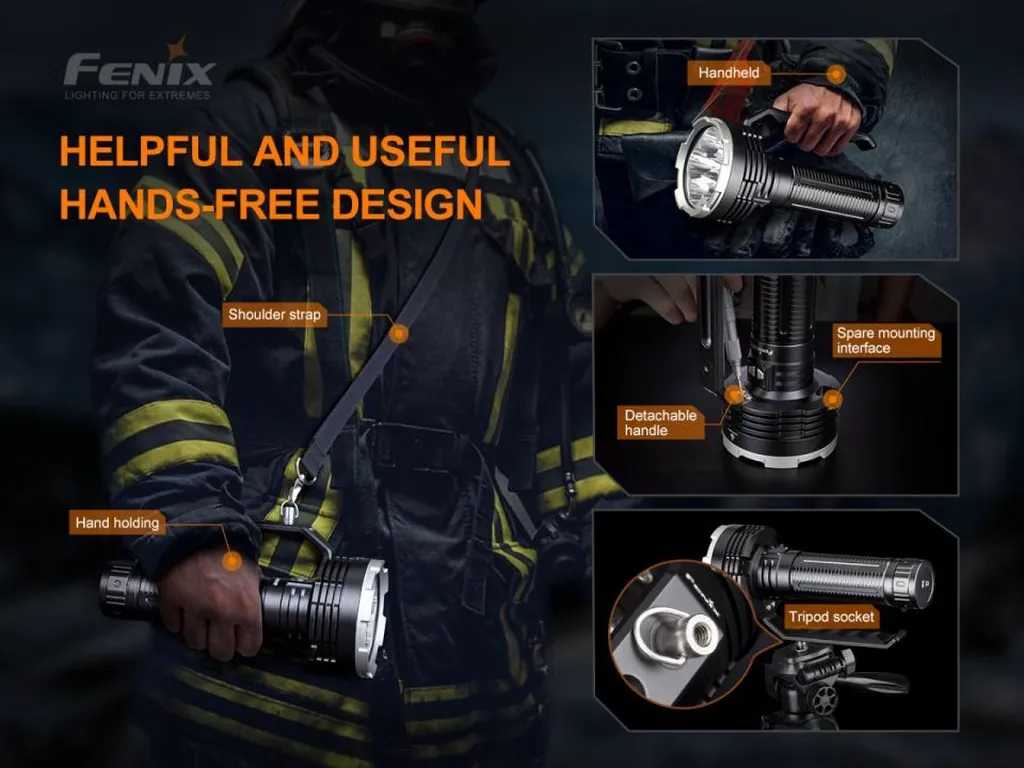 Fenix LR80R Super Bright Handheld Searching Flashlight - view 10