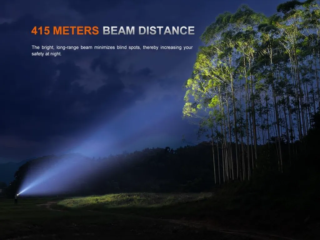 Fenix PD36R ACE Multi-Mode Tactical Flashlight - view 6