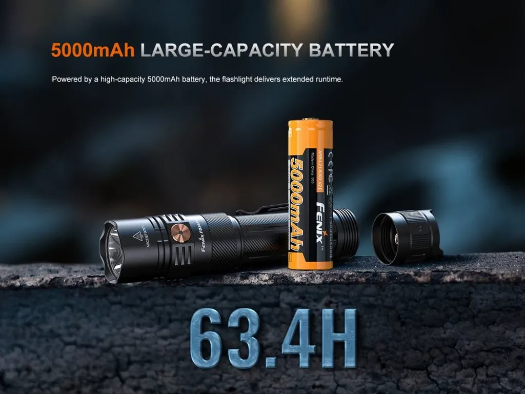 Fenix PD36R ACE Multi-Mode Tactical Flashlight - view 10