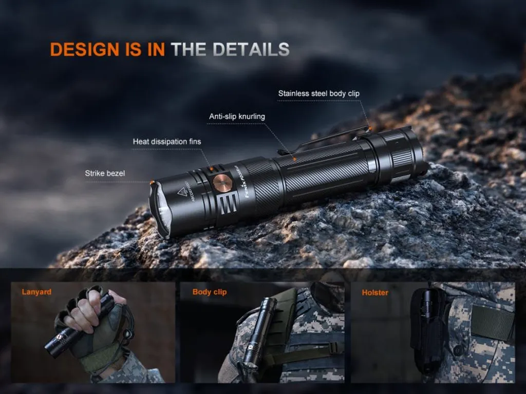 Fenix PD36R ACE Multi-Mode Tactical Flashlight - view 12