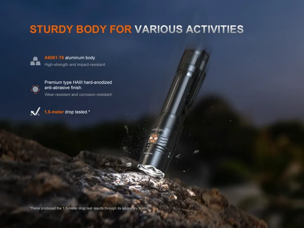 Fenix PD36R ACE Multi-Mode Tactical Flashlight - view 13