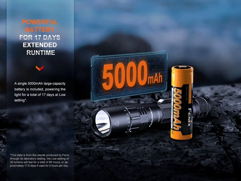Fenix PD40R V3.0 Super Bright Mechanical Rotary Switching Flashlight - view 7