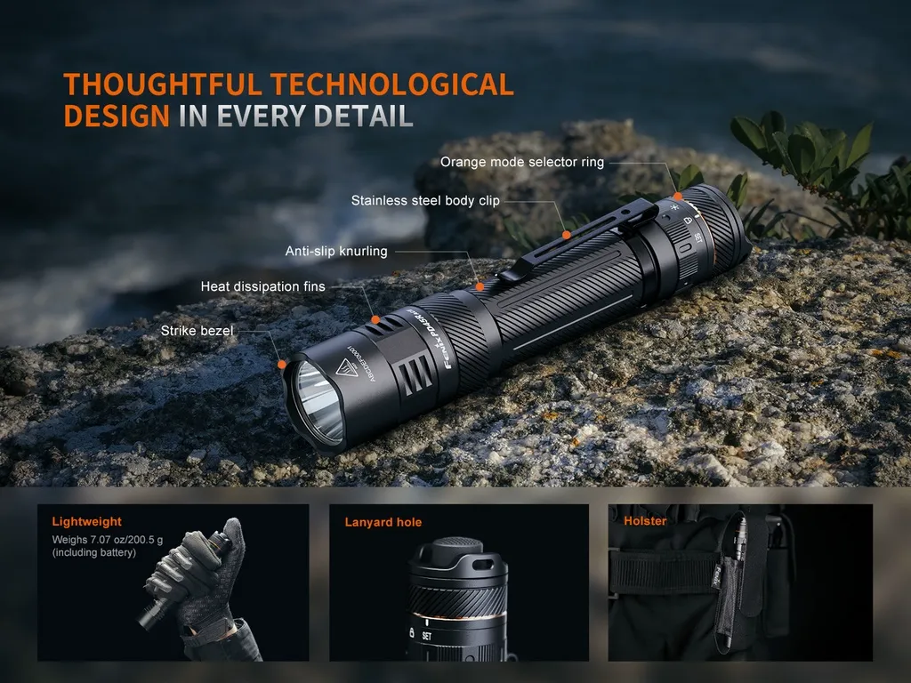 Fenix PD45R ACE Multi-Mode Tactical Flashlight - view 13