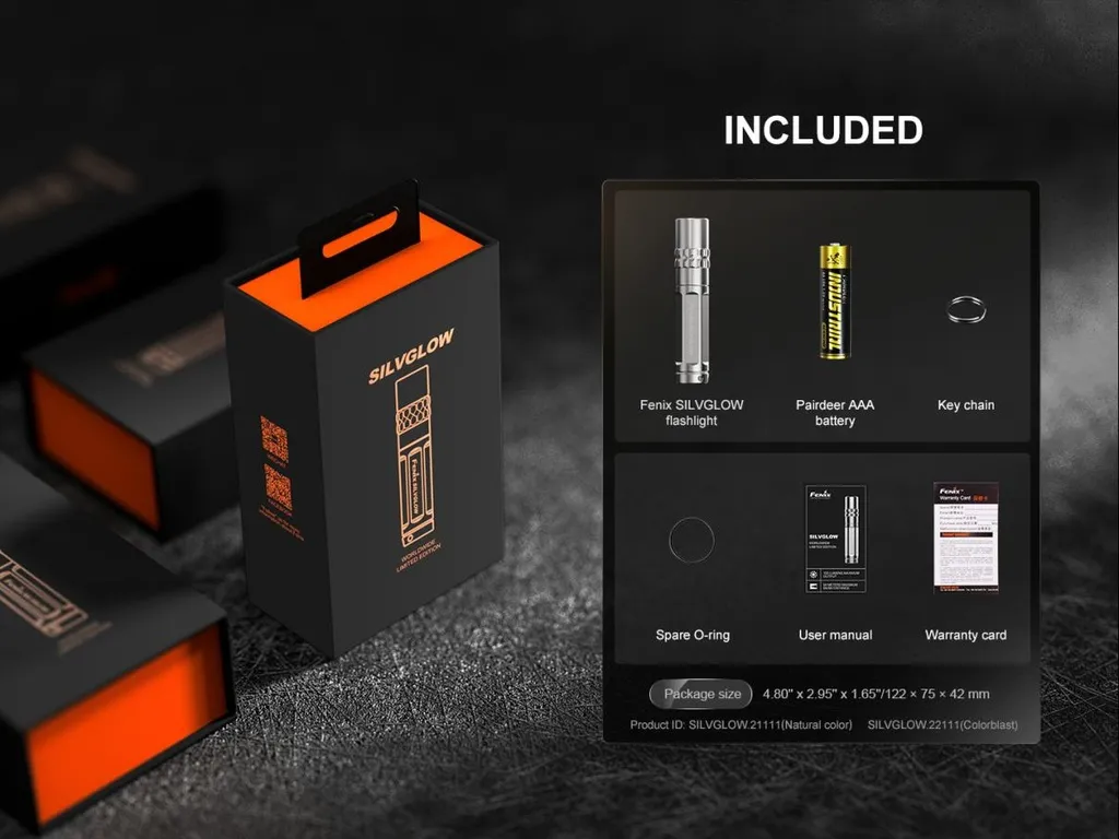 Fenix SILVGLOW Limited Edition AAA Flashlight - view 10