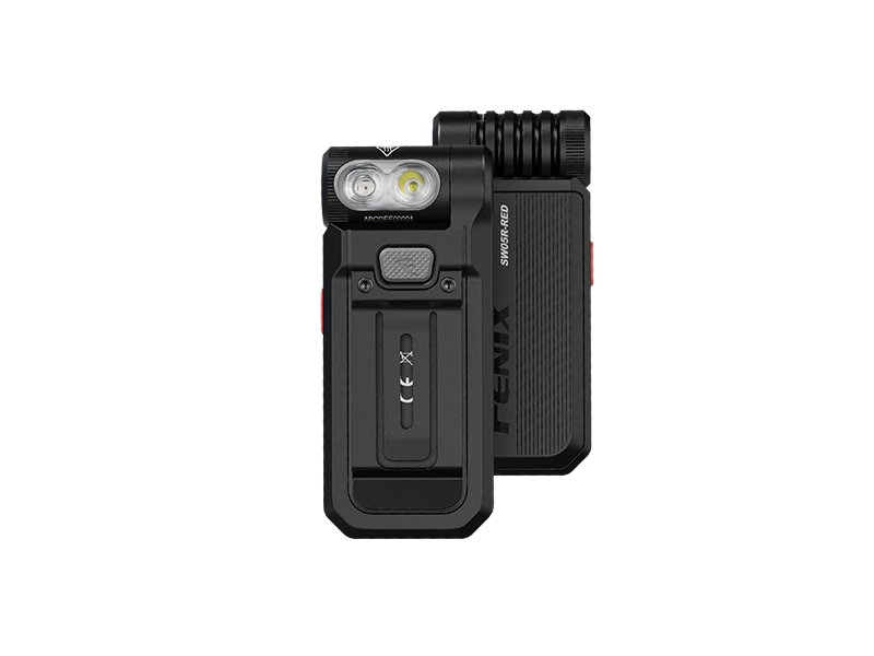 Fenix SW05R-RED Red And White Lights Flashlightt cutout