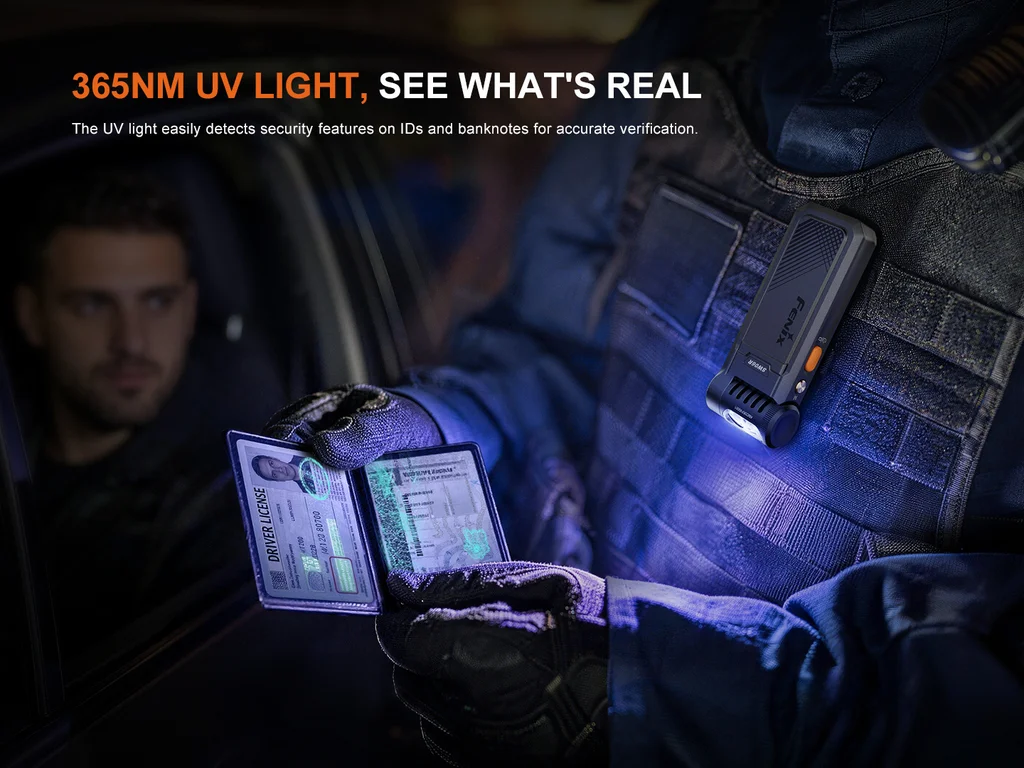 Fenix SW06R Multipurpose Pivoting Clip-On Light — view 4