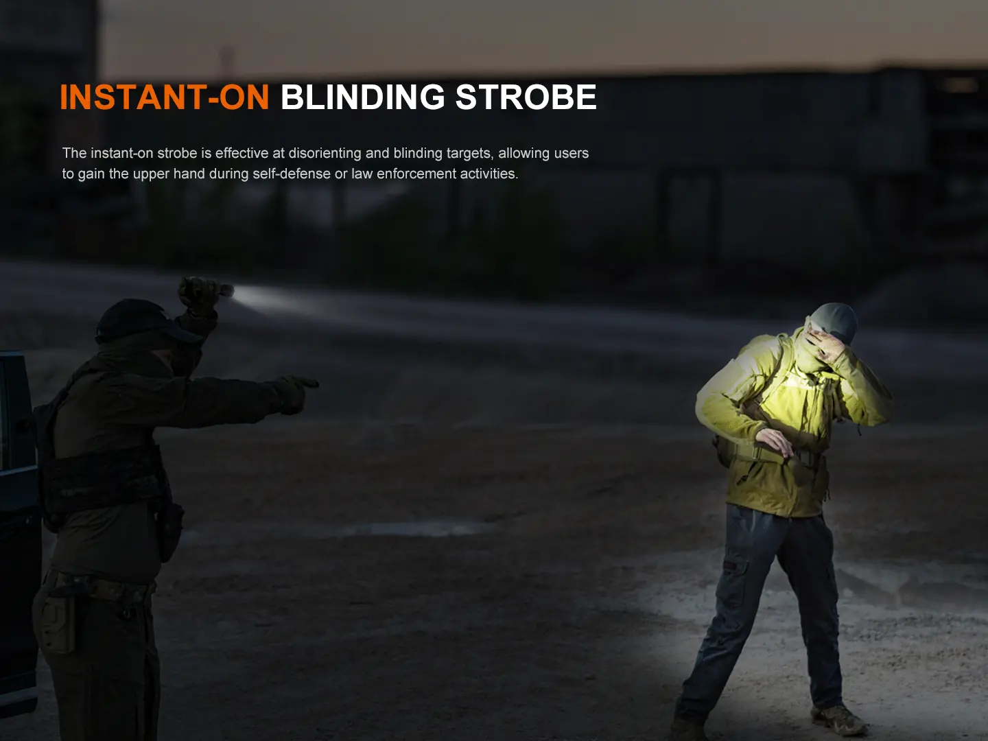 Fenix TK17 Dual Tail Switch Tactical Flashlight - view 4