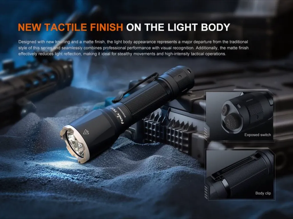 Fenix TK17 Dual Tail Switch Tactical Flashlight - view 10