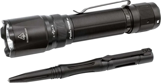 Fenix TK20R V2.0 Rechargeable Dual Rear-Switch Multipurpose Flashlight + T5 Tactical Pen