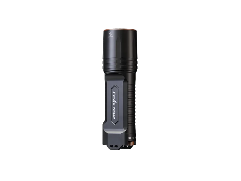 Fenix TK35R High-Performance Multi-Mode Rechargeable Tactical Flashlight with UV Light cutout
