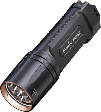 Fenix TK35R High-Performance Multi-Mode Rechargeable Tactical Flashlight with UV Light