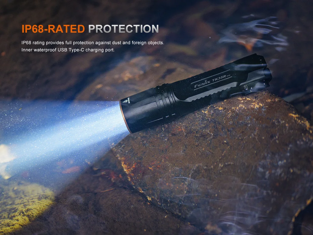 Fenix TK35R RED High-Performance Multi-Mode Rechargeable Tactical Flashlight with Red Light - view 13
