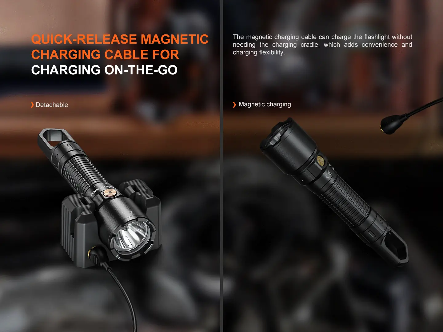 Fenix WF25RM Multifunctional Cradle Charging Duty Flashlight - view 7