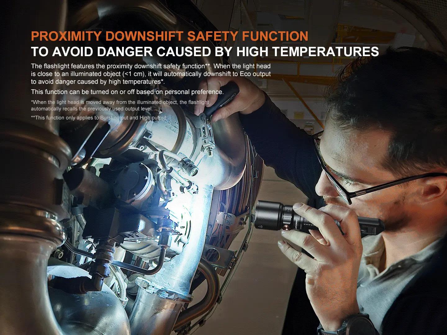 Fenix WF25RM Multifunctional Cradle Charging Duty Flashlight - view 10