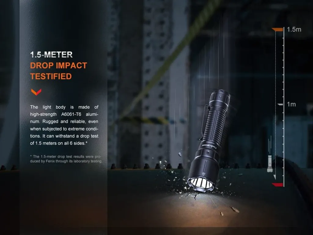 Fenix WF26R High-Performance Rechargeable Flashlight with Charging Dock - view 12