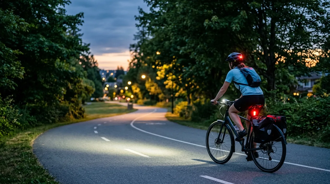 Why a Bike Light Isn't Optional After Dark
