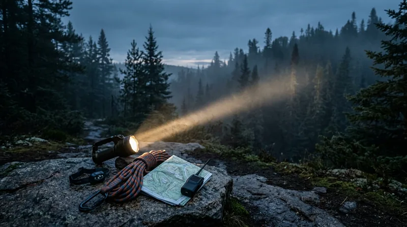 Search-and-rescue flashlights and headlamps