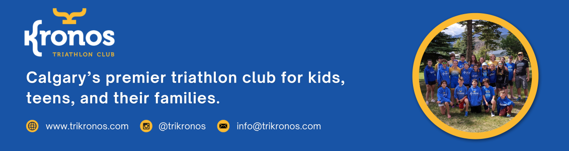 Kronos Triathlon Club Desktop Site Banner