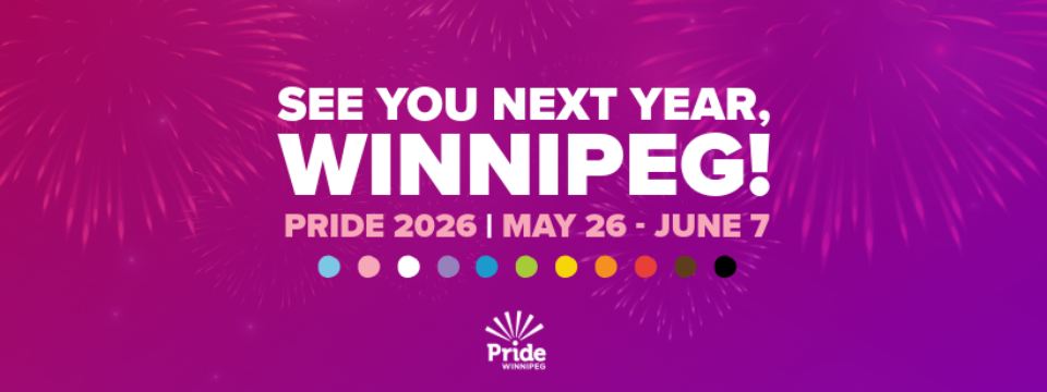 Pride Winnipeg Festival Inc. Mobile Site Banner