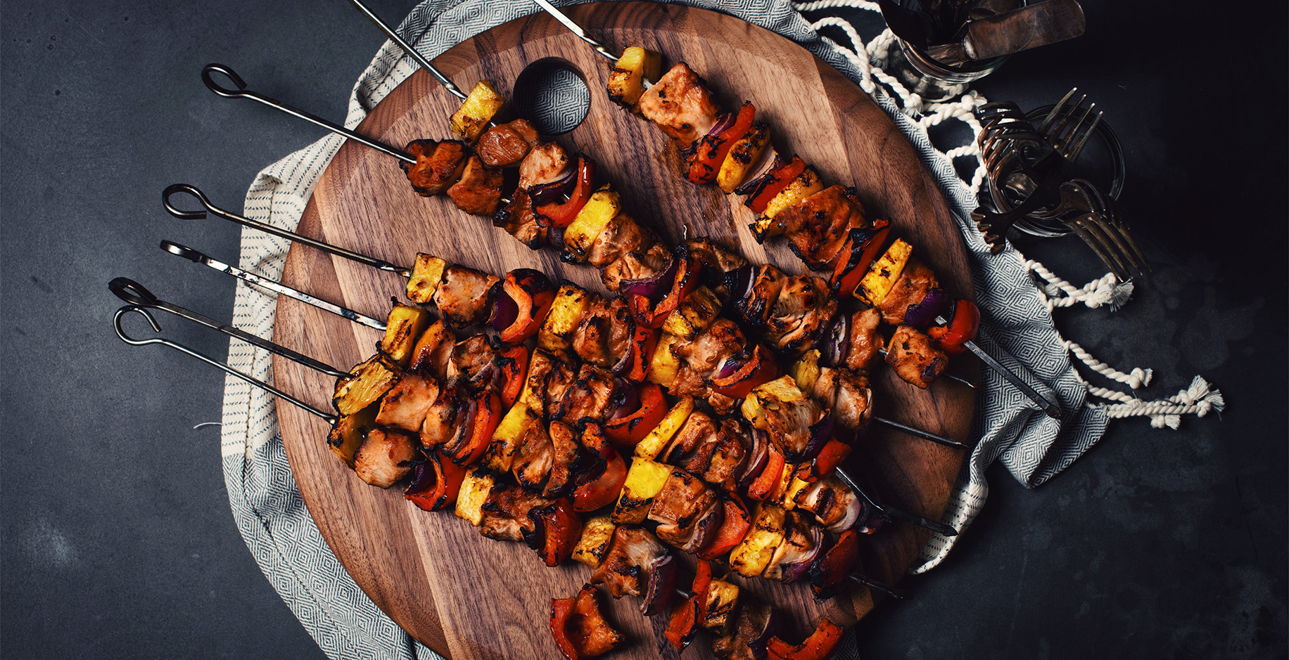 Brochettes de poulet BBQ des Philippines