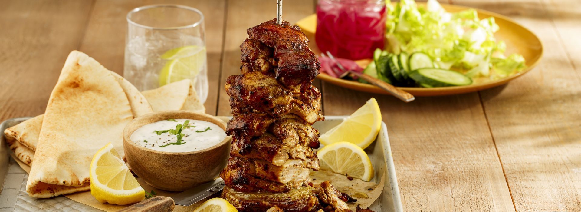 Shawarma Couverture Recette site Web