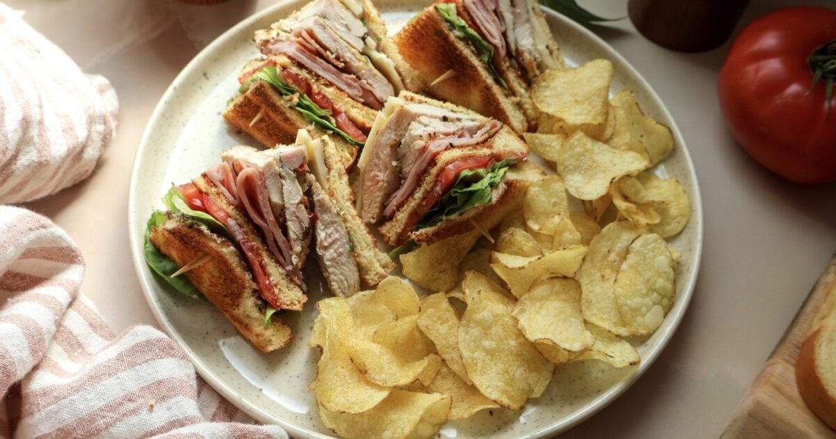 Chicken & Black Forest Ham Club Sandwich – Quick Recipe | Exceldor