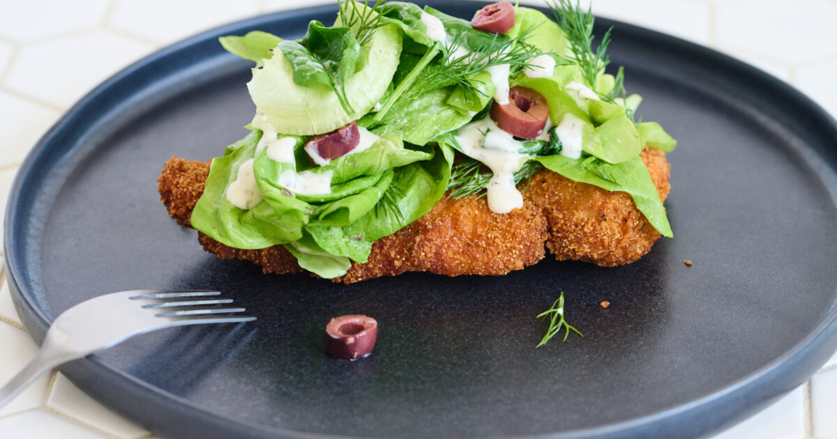 Ranch Chicken Schnitzel | Exceldor
