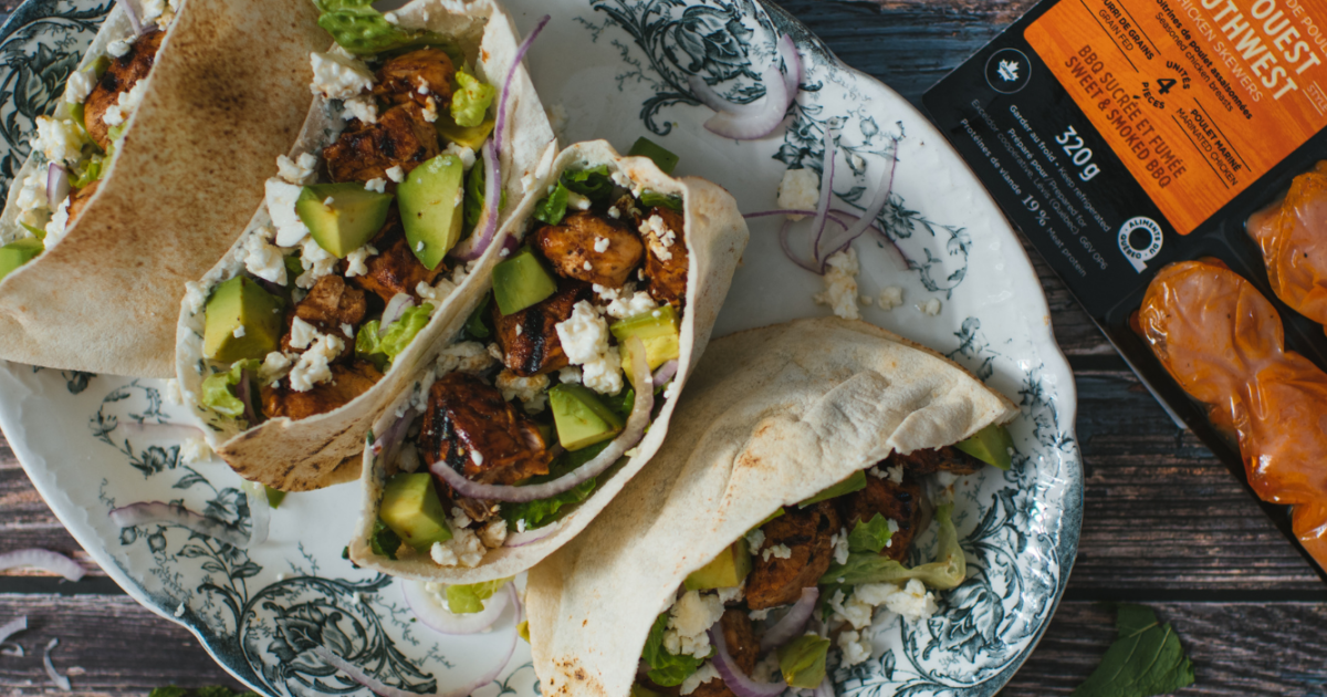 Exceldor southwest Chicken Pita | Exceldor