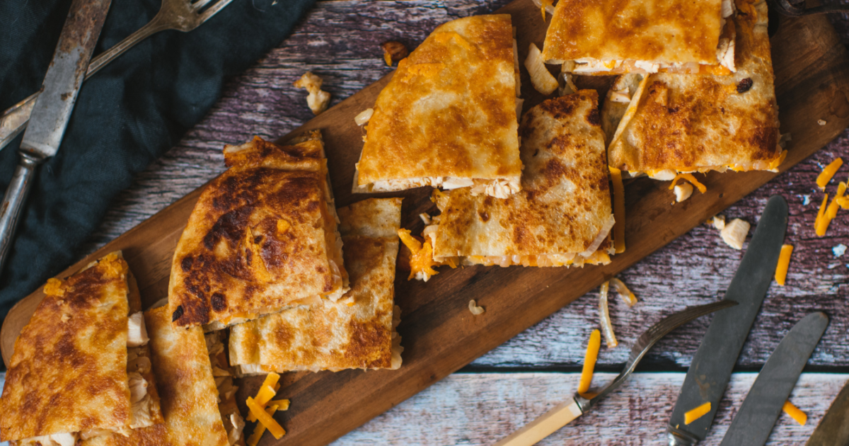 Quesadillas recipe with shish taouk chicken and… | Exceldor