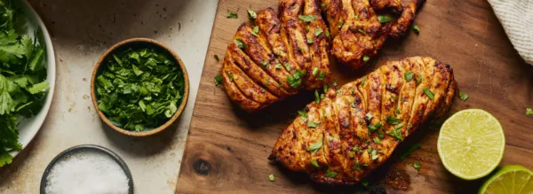 Air fryer lime chicken