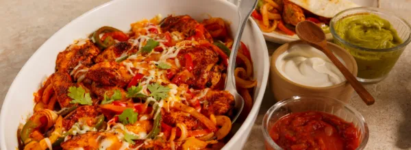 Oven-Baked Chicken Fajita