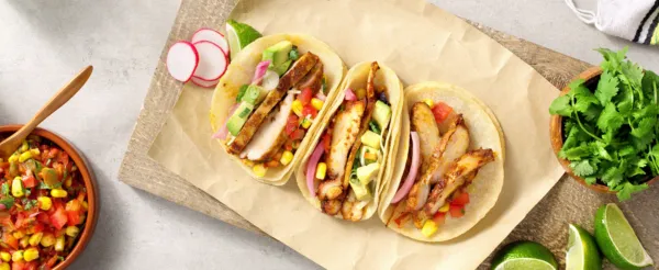 CHICKEN TACOS