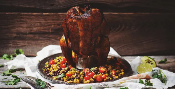POULET BBQ À LA BIÈRE, À LA LIME ET AU CHILI