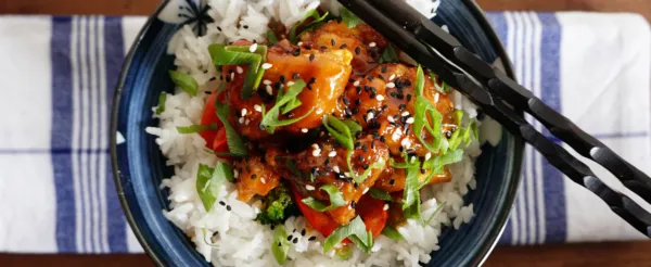 POULET GÉNÉRAL TAO SANS FRITURE