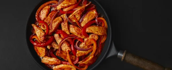 Poulet fajitas à l’orange